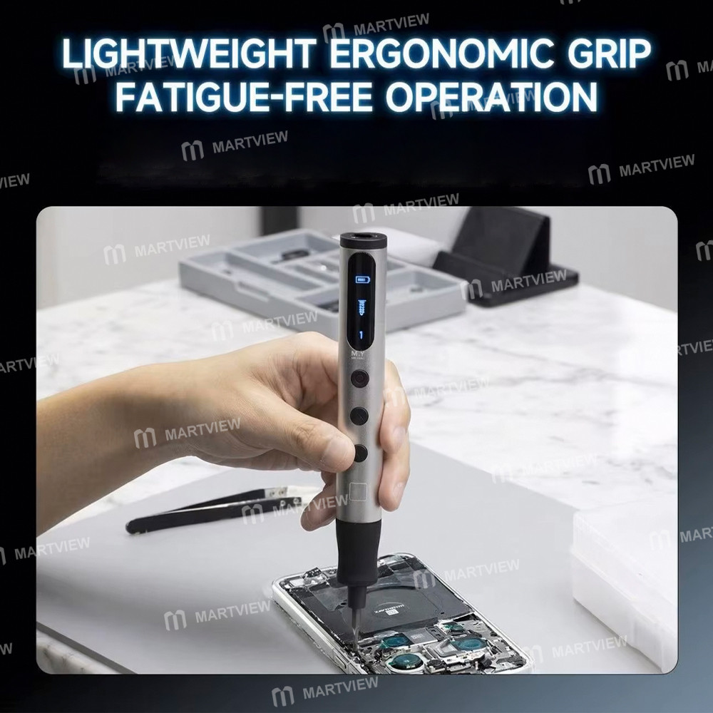 mryang m-t10-adjustable-torque-electric-screwdriver-with-10pcs-s2-bits-for-mobile-phone-repair-4