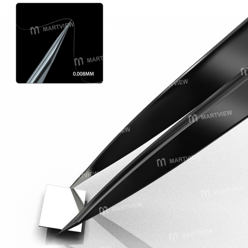 Mechanic DL-11 Diamond Coating Process 0.01mm Anti-static Corrosion Resistance High Accuracy Tweezer