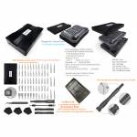 Jakemy JM-8172 73in1 Precision Screwdriver Set with Magnetic Multifunction Screwdriver Bits