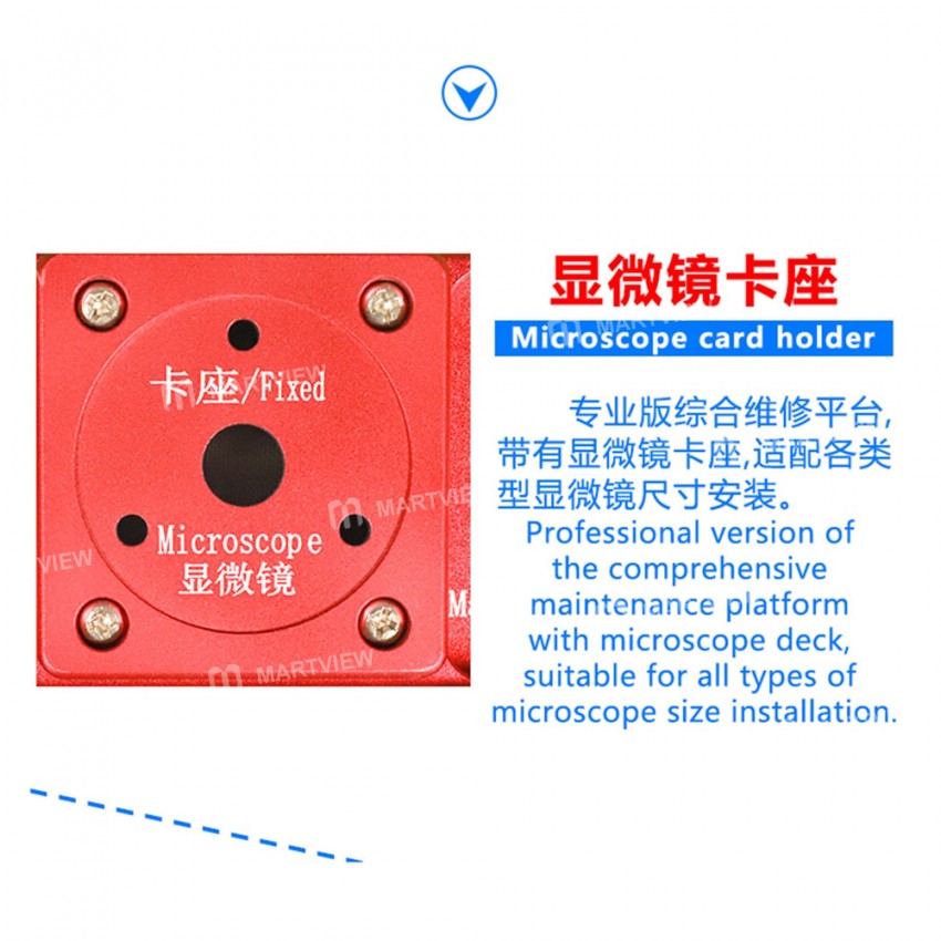 WL Aluminium Alloy Microscope Pad Mobile Phone Repair Maintenance Platform