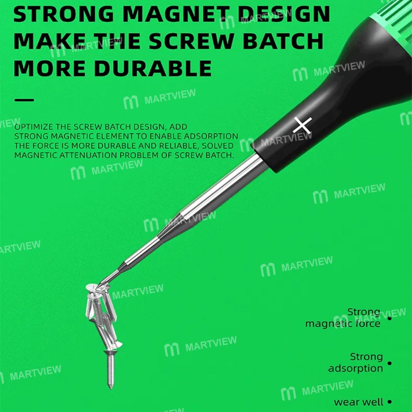 luowei little-boy-smooth-bearings-alloy-magnetic-screwdriver-set-for-mobile-phones-repair-7