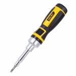 Deli DL260016 16-in-1 Three-Way Adjustable Chrome Vanadium Steel Ratchet Screwdriver