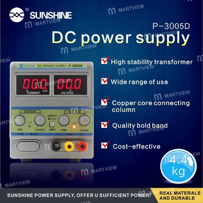 Power Supply DC Sunshine P-3005D 0-30V 0-5A