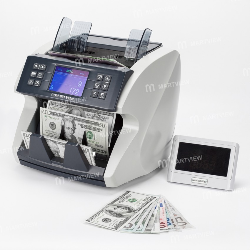Multi-national Currency Counting and Checking Machine with Printer