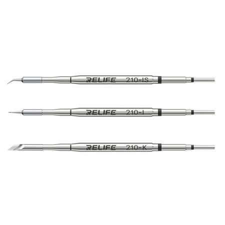 Relife 210-l / K / IS Soldering Iron Tip Set Universal 210 Series Handle