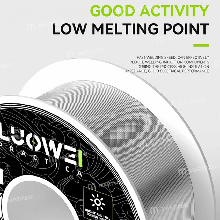 luowei 40g-high-purity-rosin-core-low-temperature-welding-tin-wire-5