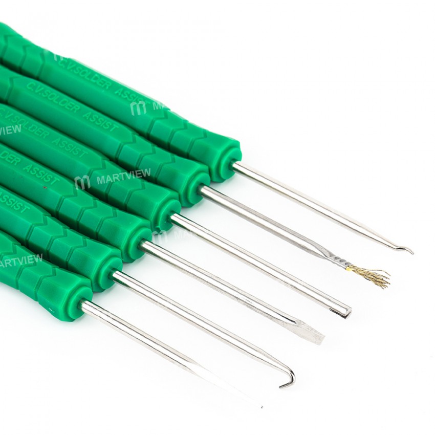 KGX-608 6-in-1 PCB Metal Cleaning Kit for Phone Motherboard Welding Cleaning