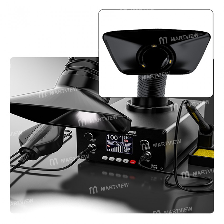 d301 multifunctional-intelligent-smoking-constant-temperature-soldering-disassembly-rework-station-1