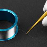 Mechanic FXV08 3-in-1 500m 0.008mm Superfine Silver Flying Line With Solder Iron Tip Set