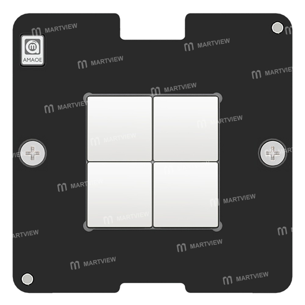 amaoe 015mm-cpu-bga-reballing-stencil-platform-set-for-apple-m3-cpu-339s01387-4