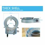 Sunshine SS-033 LED Microscope Ring Light Source with 56 LED for Stereo Microscope