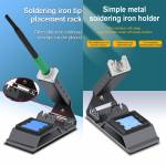 WL Simple Metal Soldering Iron Holder with Sleep Interface Supports Solder Station Sleep