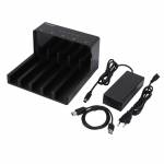 Orico 6558US3-C 5 Bay 3.5-inches USB 3.0 To SATA Offline Copy HDD Docking Station Hard Drive Enclosu