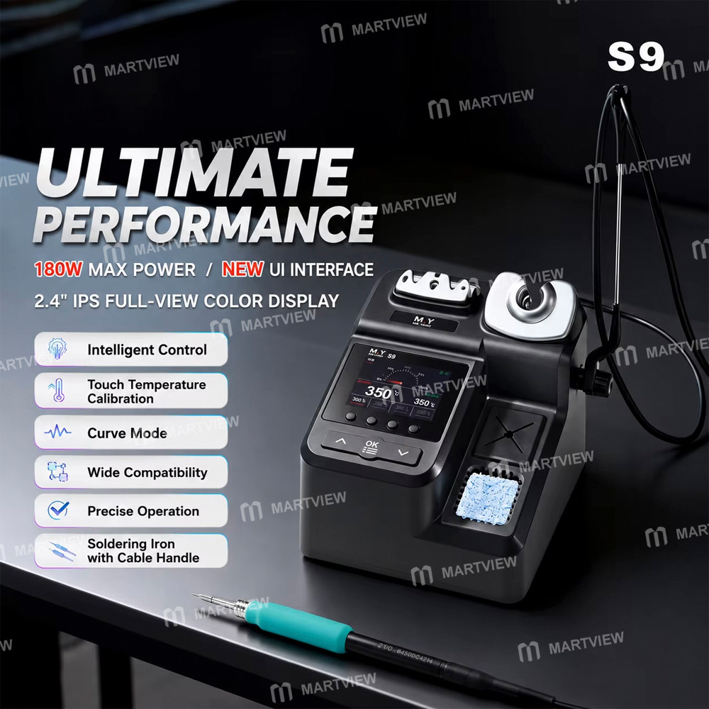 mryang s9-c210-linear-control-handle-180w-high-power-smart-soldering-station-5