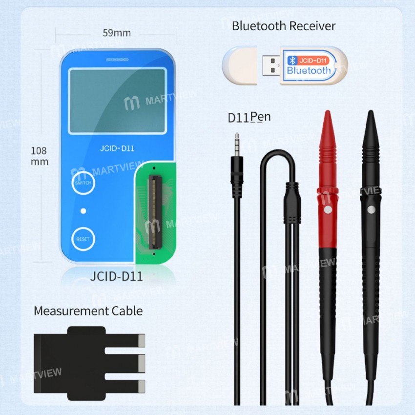 jcid d11-multifunctional-intelligent-digital-detector-for-iphonehuawei-measuring-pcb-short-circuit-1