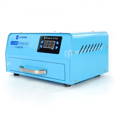 Sunshine S-918B UV Glue Curing Purple Light Box for OCA Bonding of Edge Glass