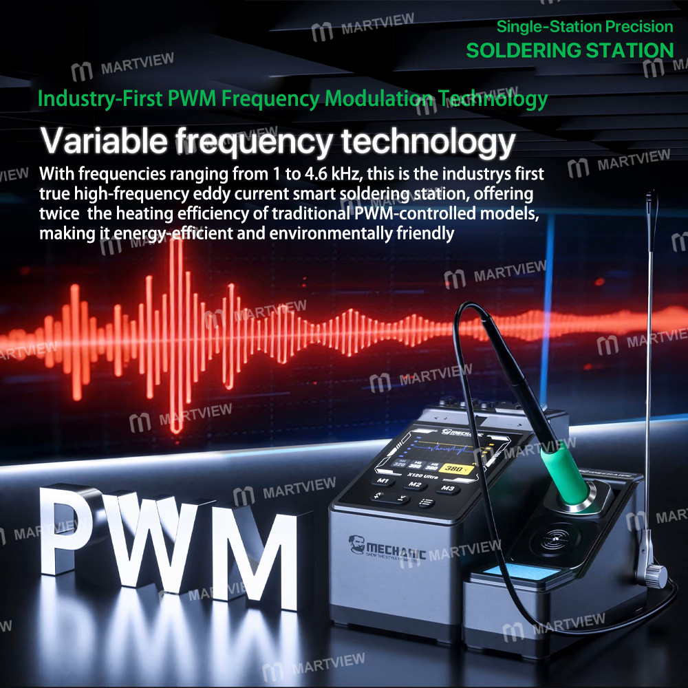 mechanic x120-ultra-pen-style-smart-temperature-adjustable-single-station-soldering-station-5
