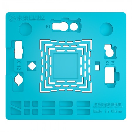 Mijing Multifunctional Magnetic Parts Repair Protect Pad for iPhone X to 14Pro Max