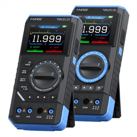 Fnirsi DST-210 / DST-201 Handheld 3-in-1 Multimeter + Oscilloscope + Signal Generator