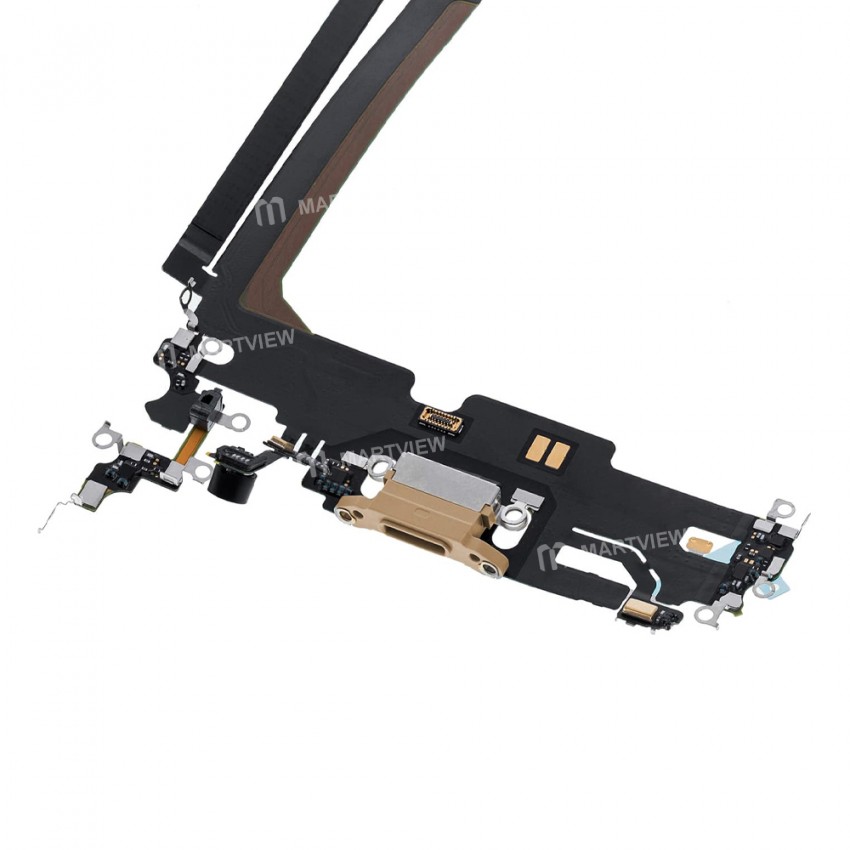 Replacement usb charging flex cable for iPhone 13 pro max gold