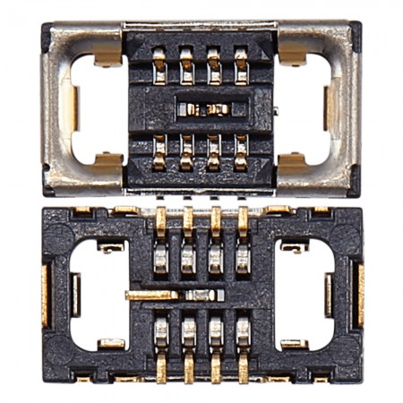 8-Pin Flashlight FPC Connector Compatible for iPhone 15 Pro / 15 Pro Max - 2Pcs