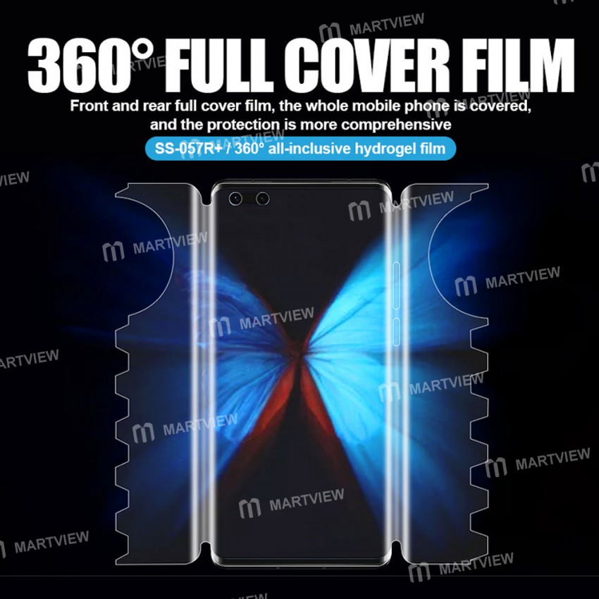 Sunshine SS-057R+ 11-inch 360° Full Cover Hydrogel Protective Film for Folding Screen Phone - 25Pcs