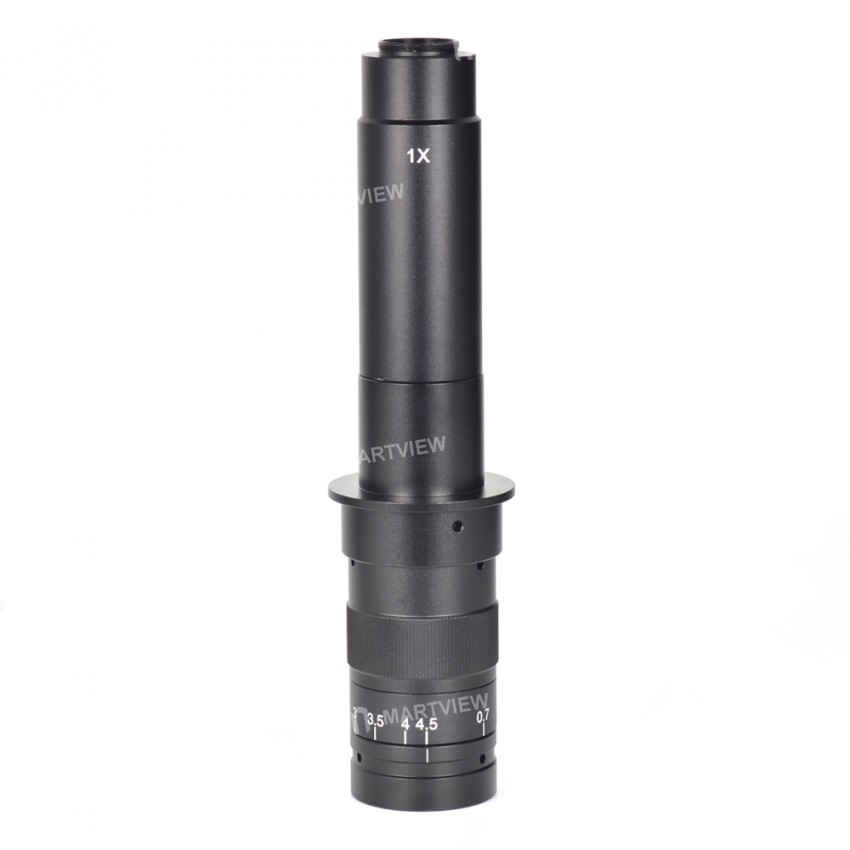 Ultra-clear 0.7-4.5X Max 300 Times C-mount Industrial Microscope Monocular Optical Lens
