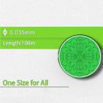 2uul 100M Vajra Carbon Steel Wire for Mobile Phone Screen Separation - 5 Rolls