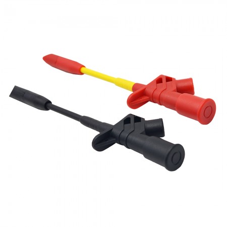 4.0mm Fully Insulated Non-destructive Wire Free Test Probe for Multimeter Test Line - 2Pcs