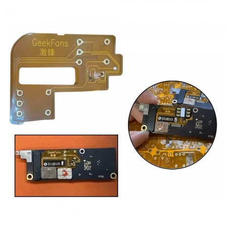 GeekFans Locked / Unlocked to Change Built-In Card Integrated Cable for iPhone 15P / 15PM US Version