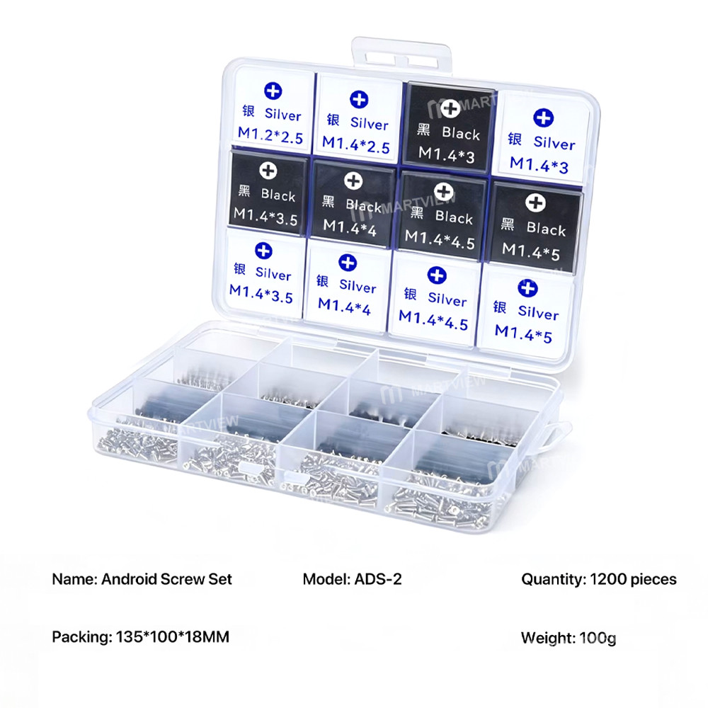 mechanic ips-12-ads-2-replacement-repair-screws-kit-for-iphone-most-android-phones-8