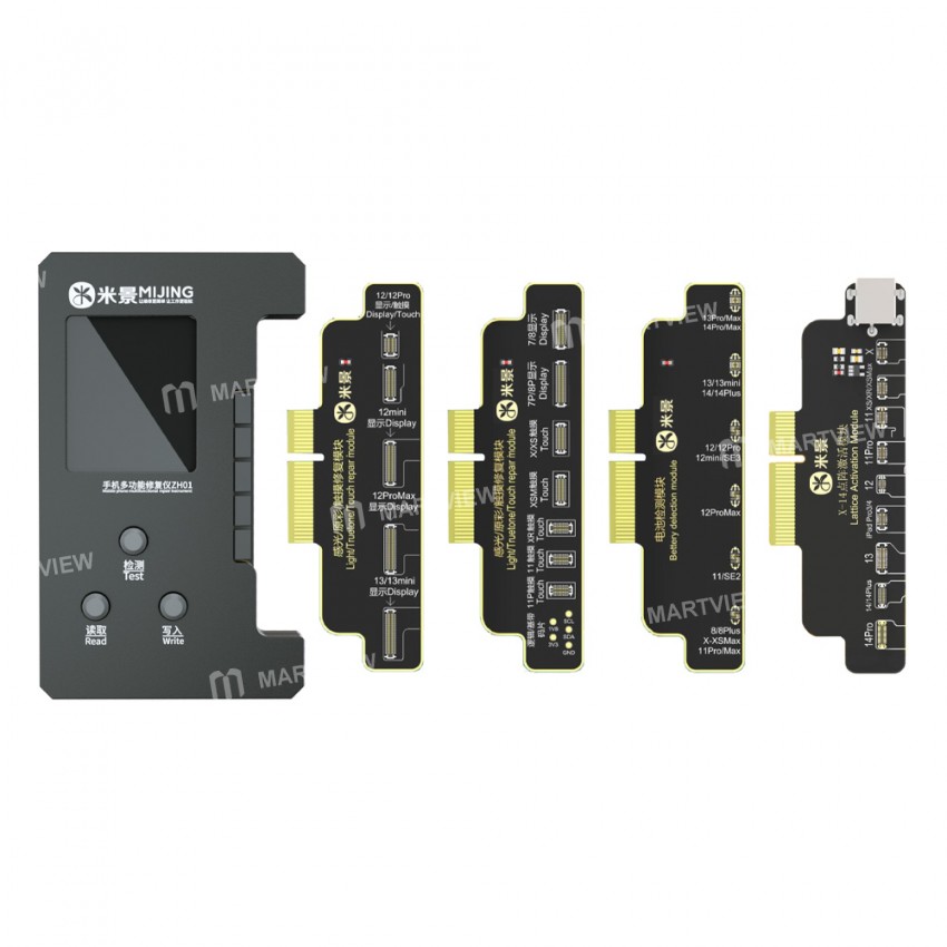 mijing zh01-multi-function-dot-matrix-battery-repair-programmer-for-iphone-x-to-14-pro-max-1
