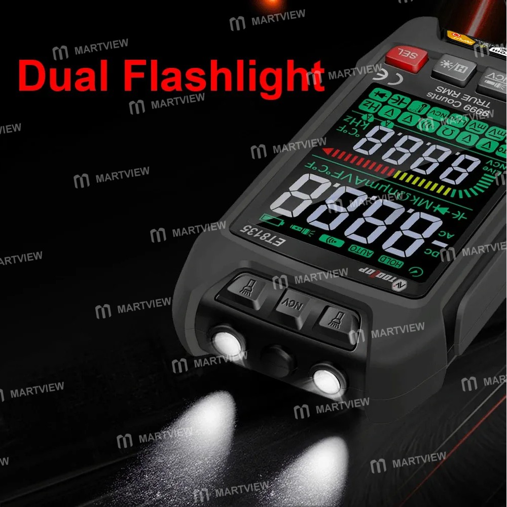 tooltop et8135-portable-color-display-intelligent-auto-identification-burn-proof-multimeter-10