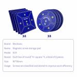 mechanic scr-portable-magnetic-screws-storage-mat-set-7