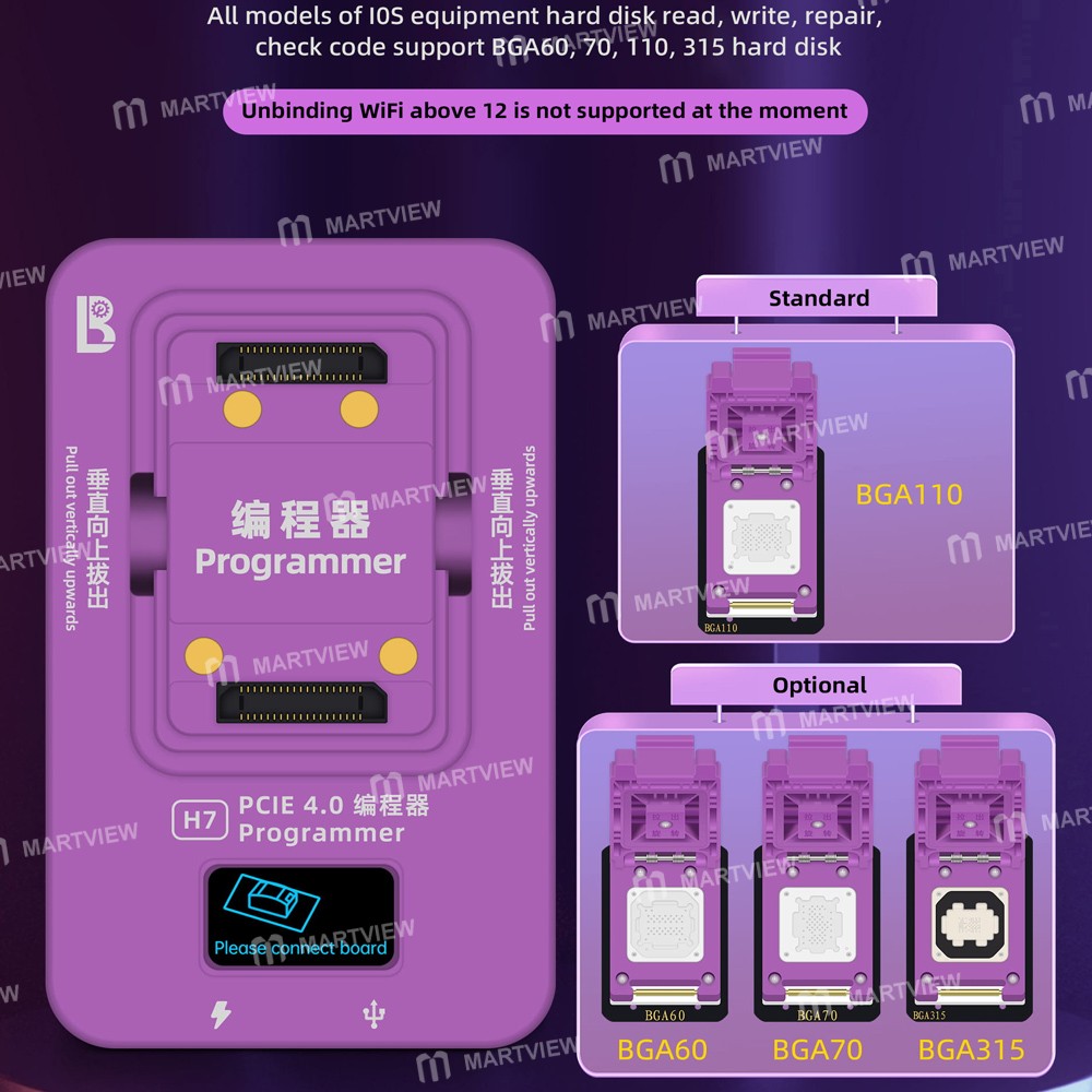 luban h7-pcie40-nand-programmer-for-iphone-6-to-16pm-ipad-nand-capacity-expansion-9