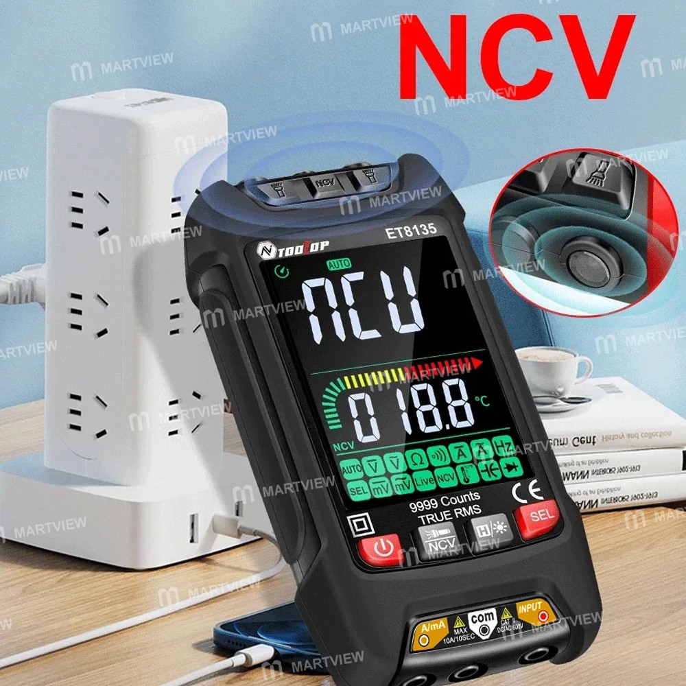 tooltop et8135-portable-color-display-intelligent-auto-identification-burn-proof-multimeter-5