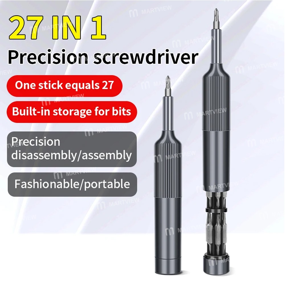 luxianzi 27-in-1-concealed-hand-screwdriver-set-with-13pcs-dual-head-bit-for-mobile-phone-repair-3