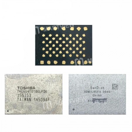 NAND EMMC Flash IC for iPad mini 2 (16GB / 64GB) - USED