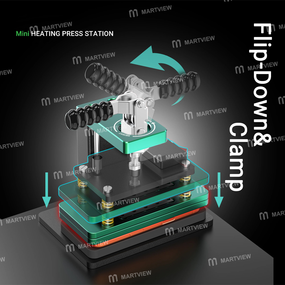 2uul da07-mini-heating-press-station-compatible-with-iphone-17-series-2