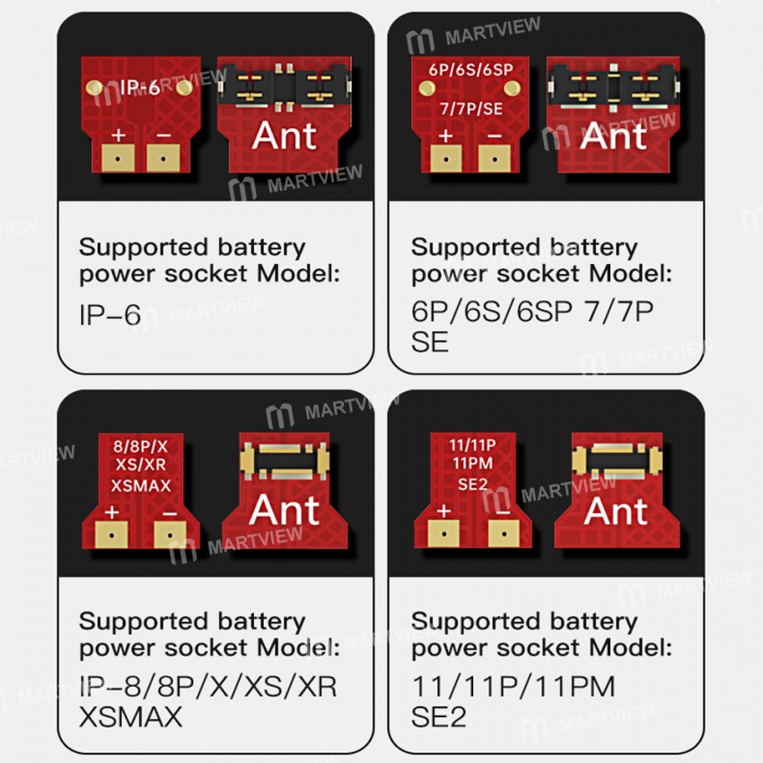 maant motherboard-pcb-hard-buckle-battery-power-socket-8