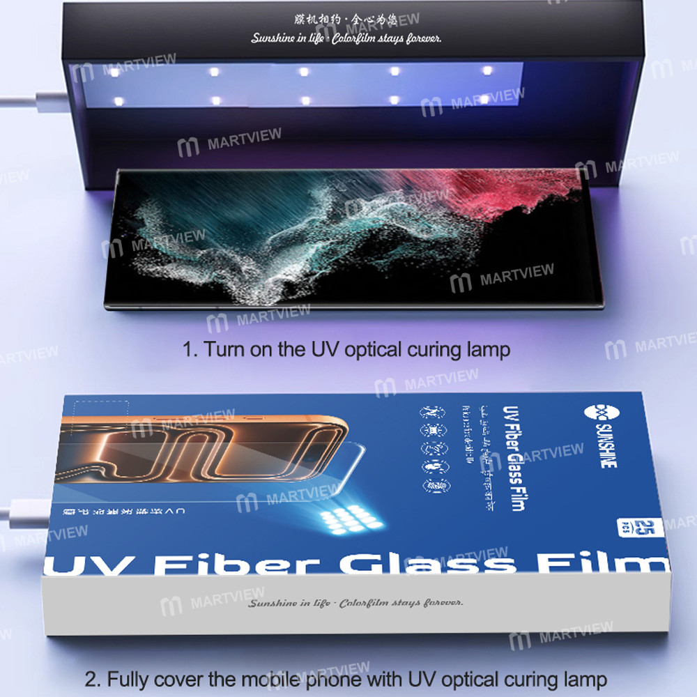 sunshine ss-u300-hd-uv-fiberglass-screen-explosion-proof-protective-film--25pcs-8