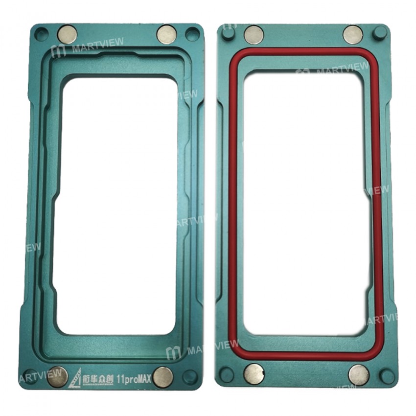 LCD Screen Frame Glue Holding Laminating Magnetic Clamping Frame Mould for iPhone X to 13 Pro Max