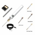 Portable Adjustable Temperature U5V8W USB Soldering Iron with Soldering Stand Holder