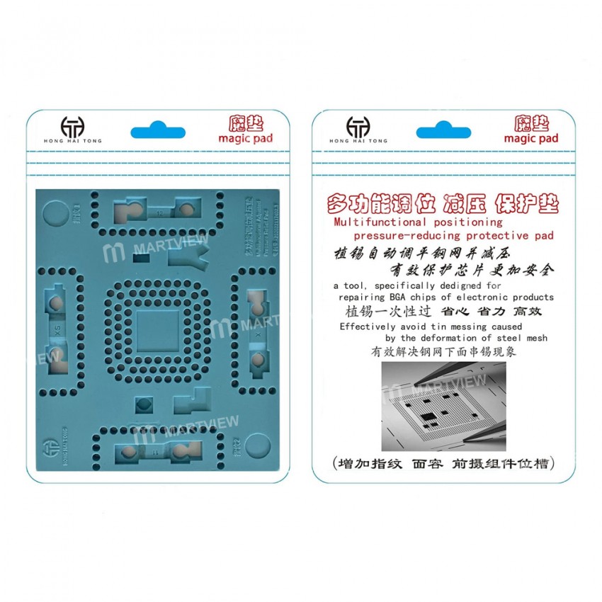 Multifunctional Positioning Pressure -Reducing Protective Pad for iPhone X Xs 11 12 Pro Fingerprint