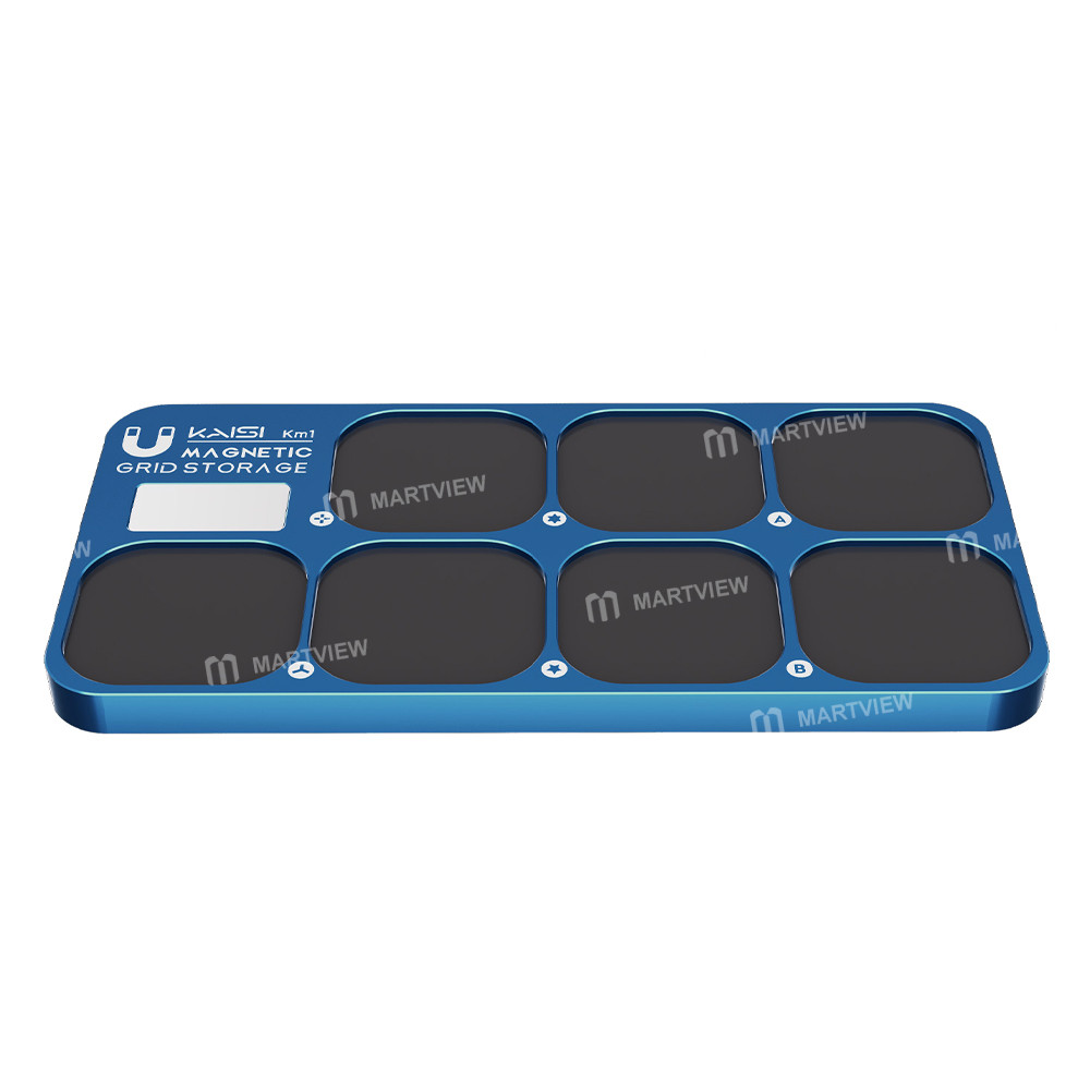 kaisi km1-aluminum-alloy-magnetic-screw-storage-board-for-electronic-product-repair-2