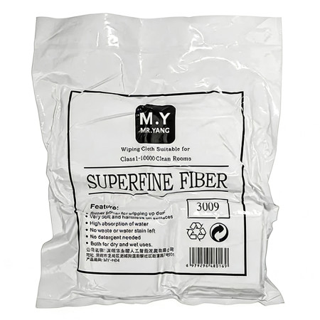 Mr.Yang MY-H04 High-Quality Anti-Static Dust-Free Cleaning Cloth for Glasses / Screens / Lenses - 400Pcs