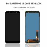 LCD Display Touch Screen Digitizer Assembly Replacement for Samsung Galaxy J8 2018 J810 - Black