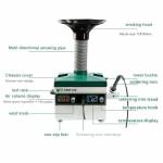 BST-212 150W Powerful Smoke Purifier With Electric Soldering Iron for Welding Purifying Filtering