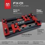 Martview FX-01 Multifunctional Dual Bearing Universal PCB Fixture with Press Buckle - Malaysia