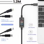 18 Kinds AV-Line Pro 1.2M Intelligent Detection of Charging Data Cable